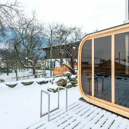 Holiday home Bauenhaus With Swimming Pond And Hot Tub